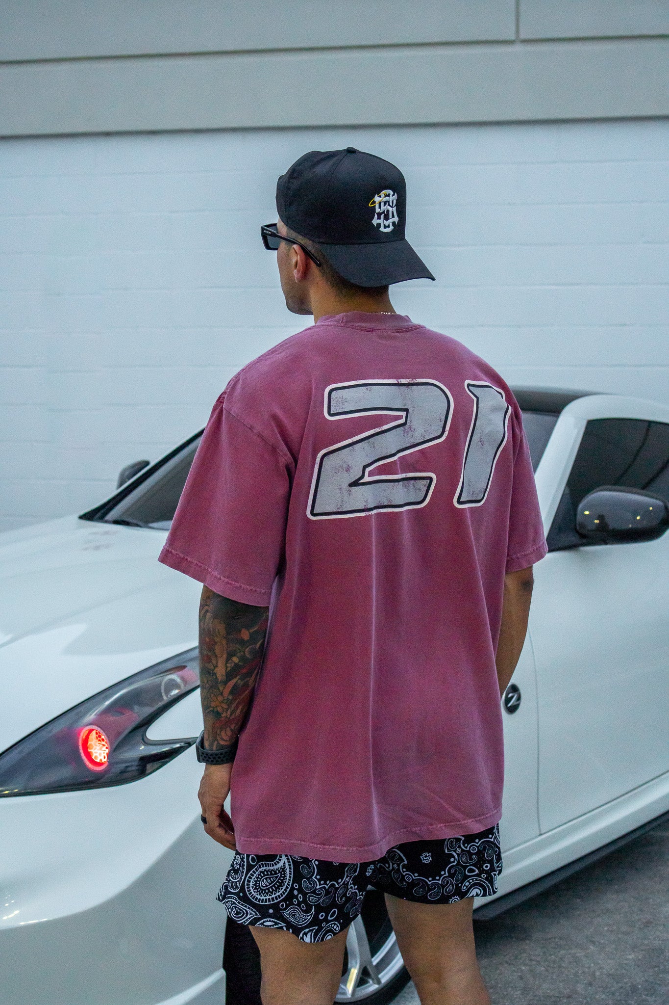 PREMIUM HEAVYWEIGHT "SILENT SOCIETY RACING" TEE